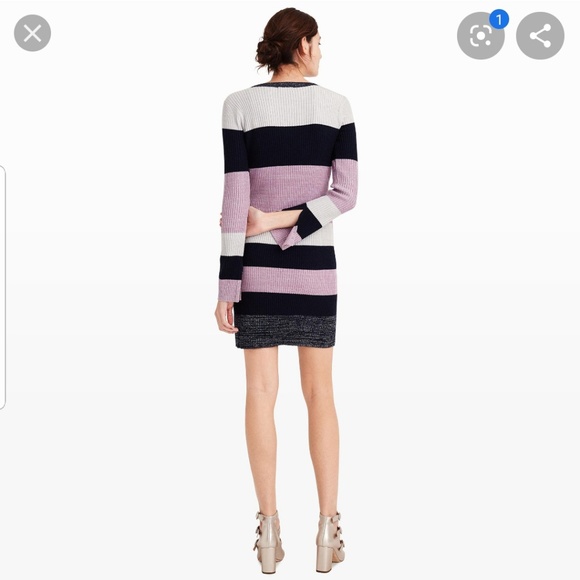 Club Monaco Striped Sweater Dress - Picture 2 of 6